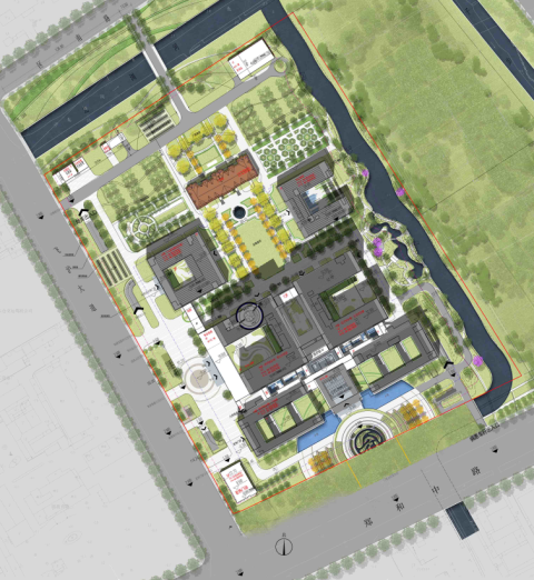 新建太仓市娄江新城医院项目规划建筑设计方案公示