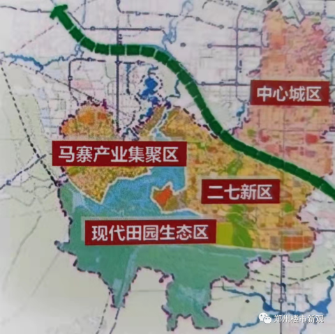 郑州二七新城区主打生态宜居和田园生态