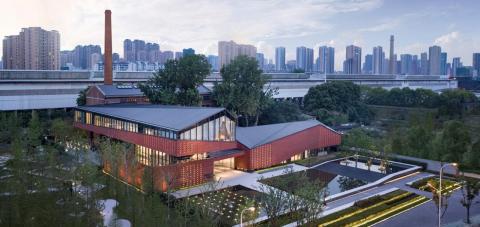 武汉红钢城设计创意中心改造后的汉阳铁厂遗址