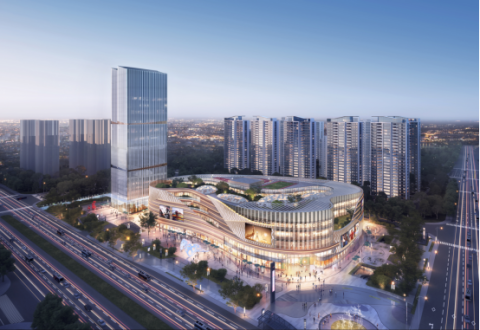 杭州富春湾新城规划示意图丨图源